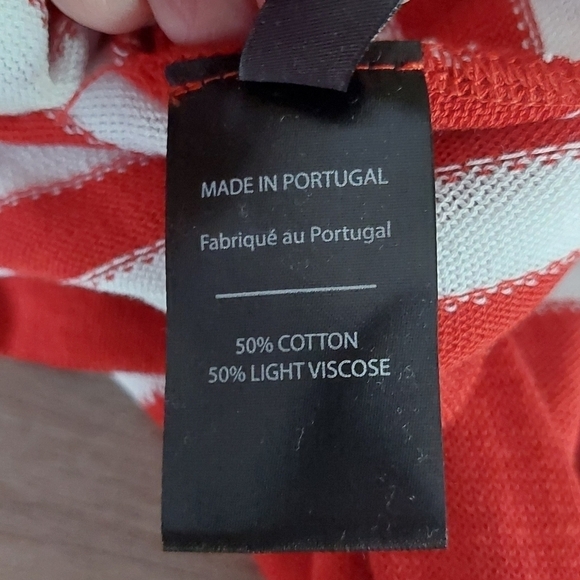 NEW Victoria & Tomas  Draped One Shoulder Strip Top NWT Size 45 - US Size 6 - Picture 11 of 12